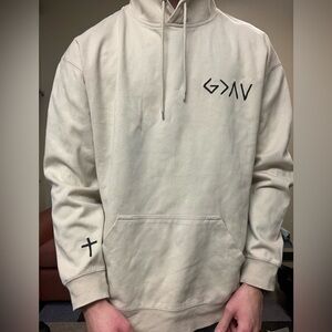 Men's Cream Hoodie